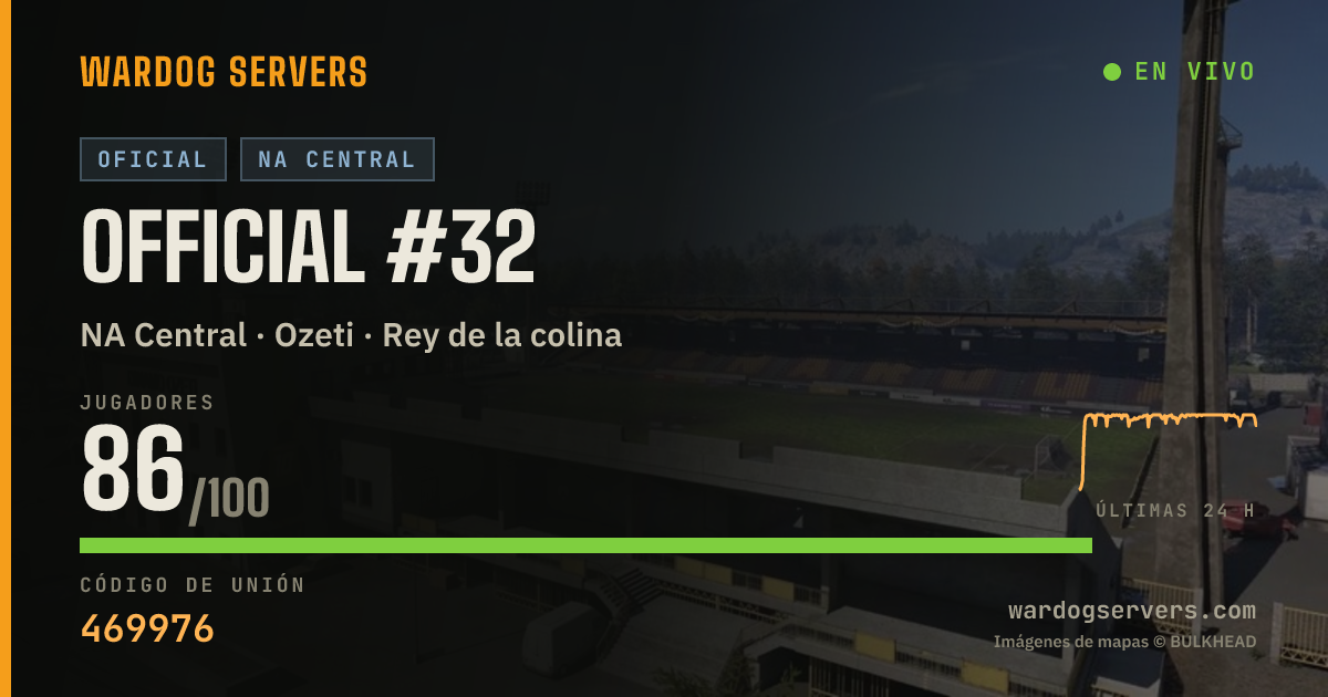 Banner de estado en vivo de Official #32