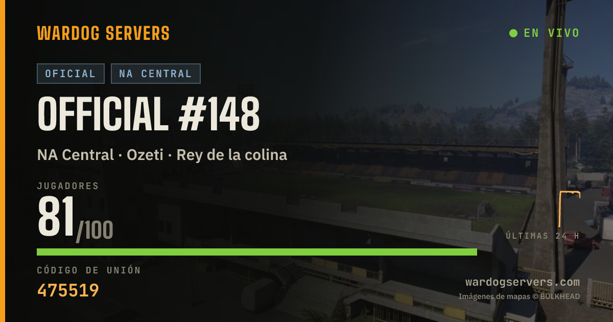 Banner de estado en vivo de Official #148