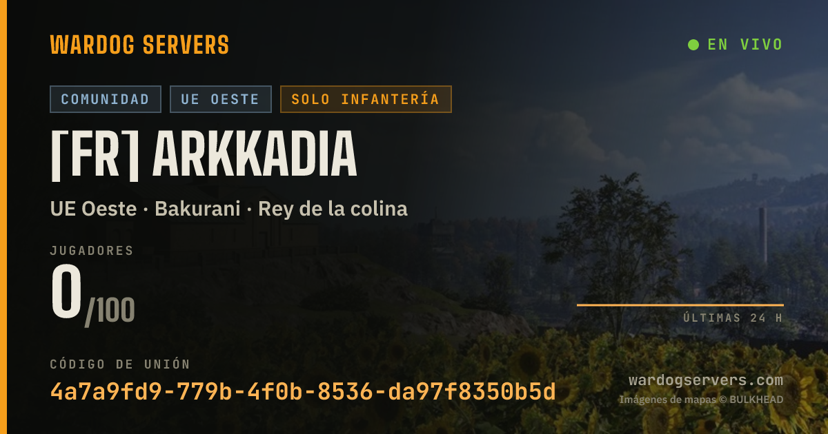 Banner de estado en vivo de [FR] Arkkadia