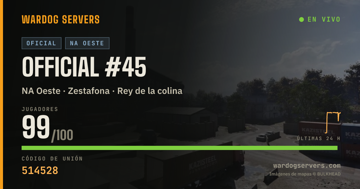 Banner de estado en vivo de Official #45