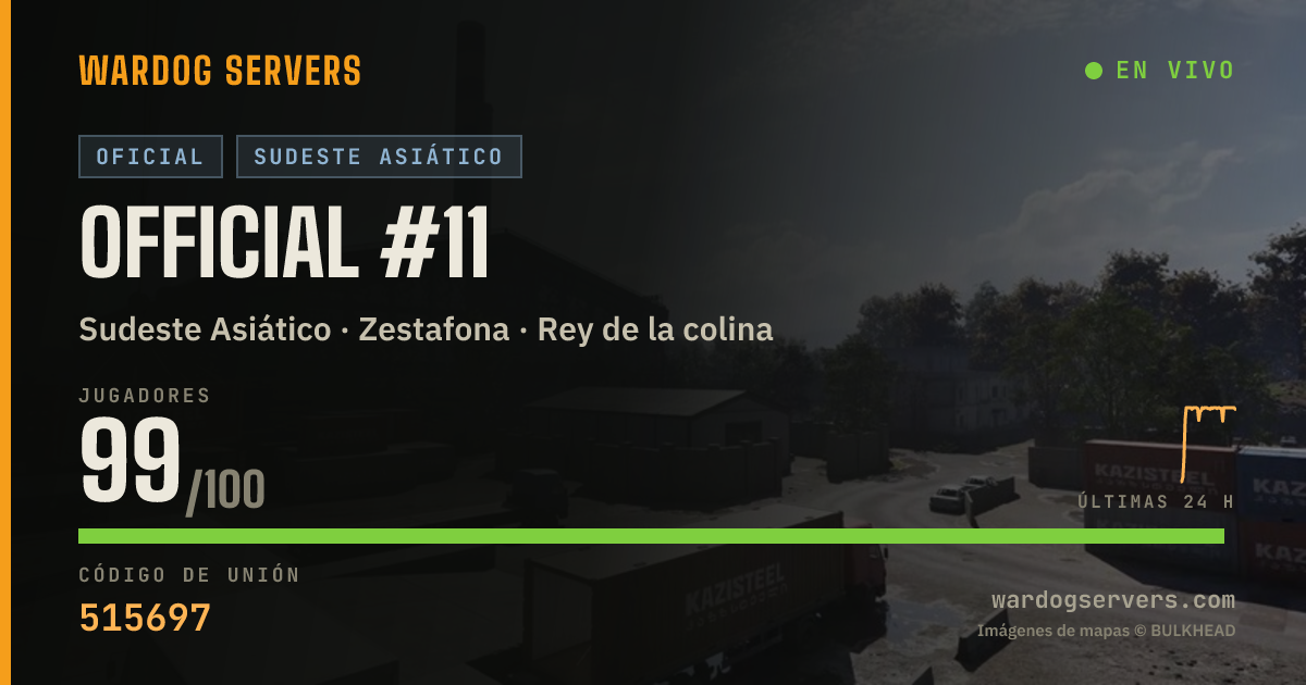Banner de estado en vivo de Official #11
