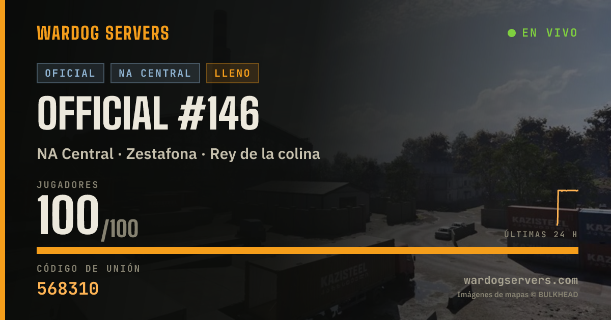 Banner de estado en vivo de Official #146