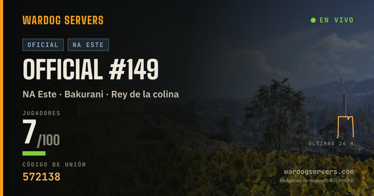 Banner de estado en vivo de Official #149