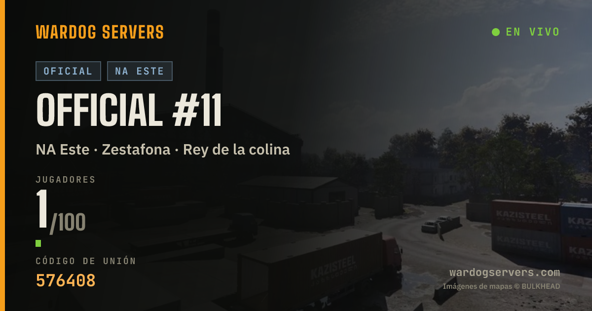 Banner de estado en vivo de Official #11