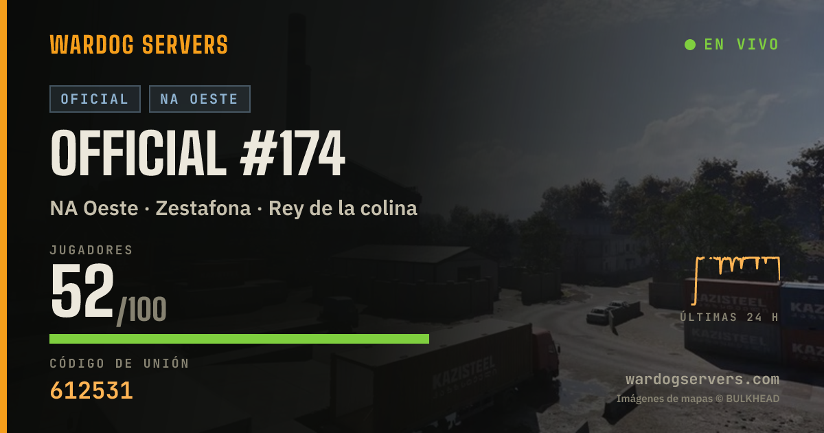 Banner de estado en vivo de Official #174