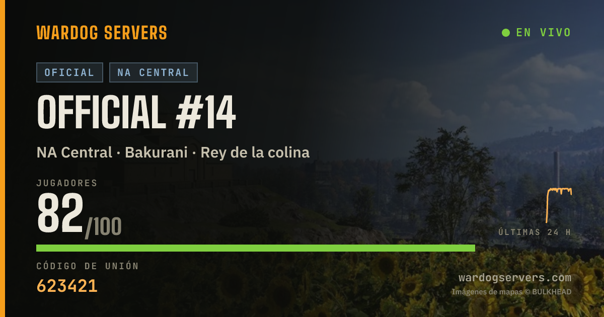Banner de estado en vivo de Official #14