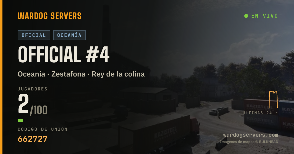 Banner de estado en vivo de Official #4