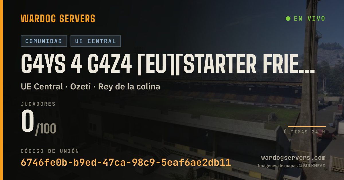 Banner de estado en vivo de G4ys 4 G4z4 [EU][Starter friendly - Max level & Max Money]