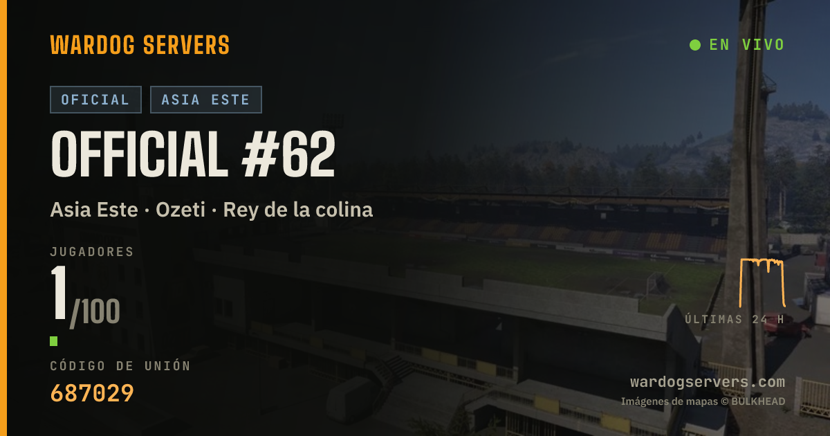 Banner de estado en vivo de Official #62