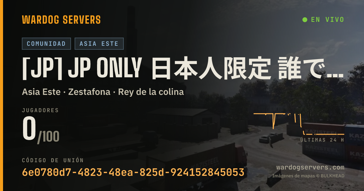 Banner de estado en vivo de [JP] jp only 日本人限定 誰でも参加OK 【Nora Garage】