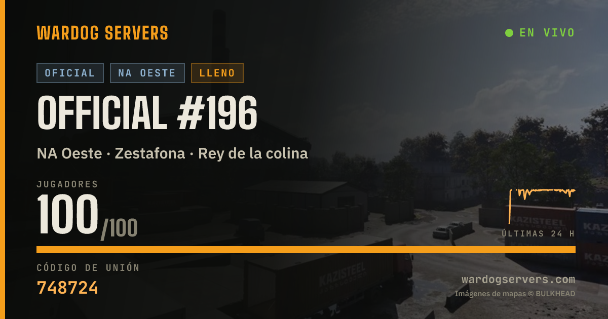 Banner de estado en vivo de Official #196