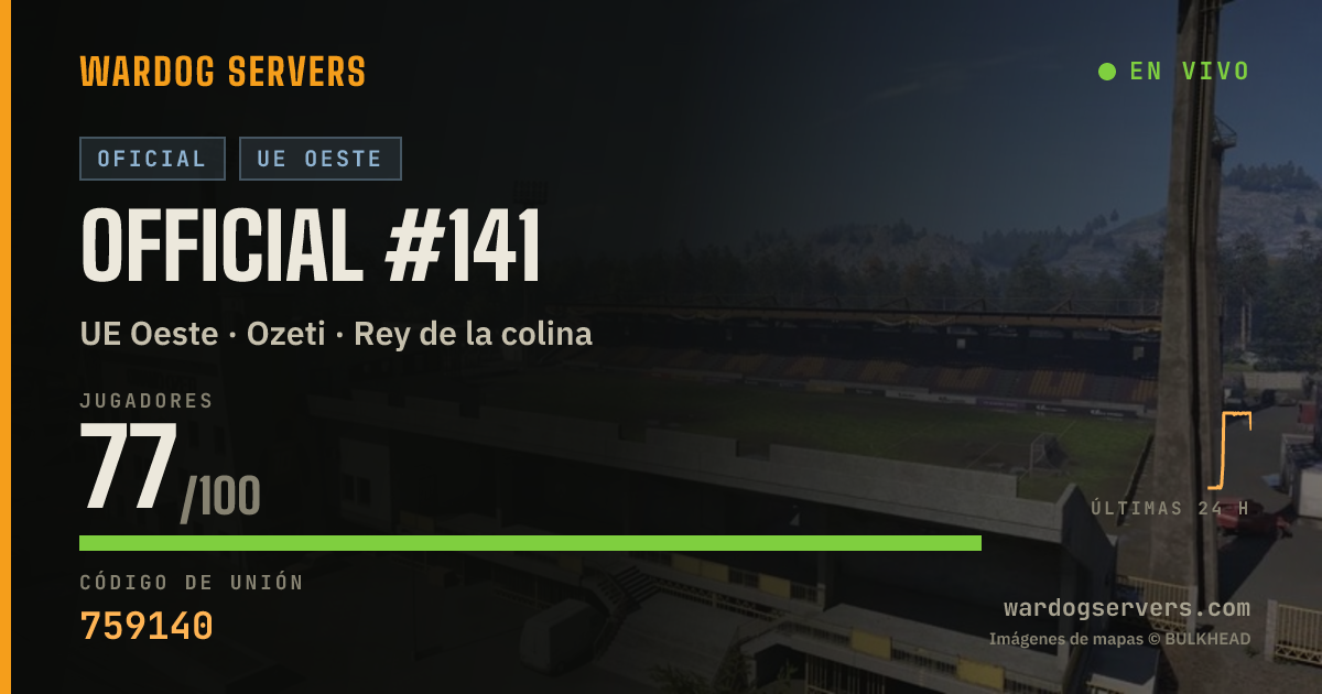 Banner de estado en vivo de Official #141