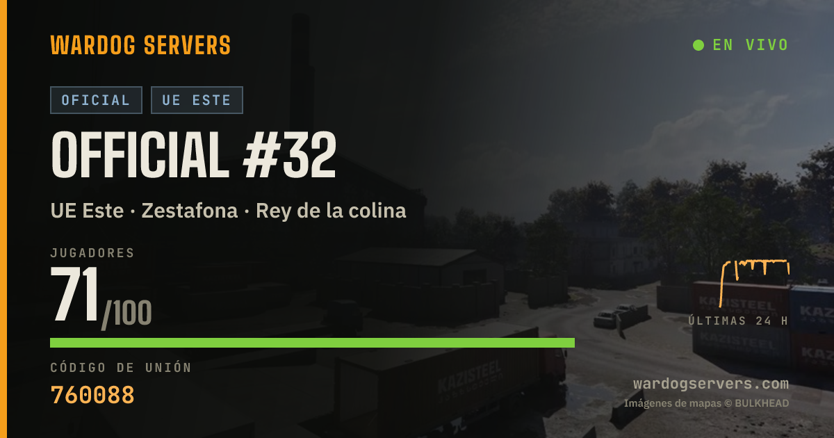 Banner de estado en vivo de Official #32