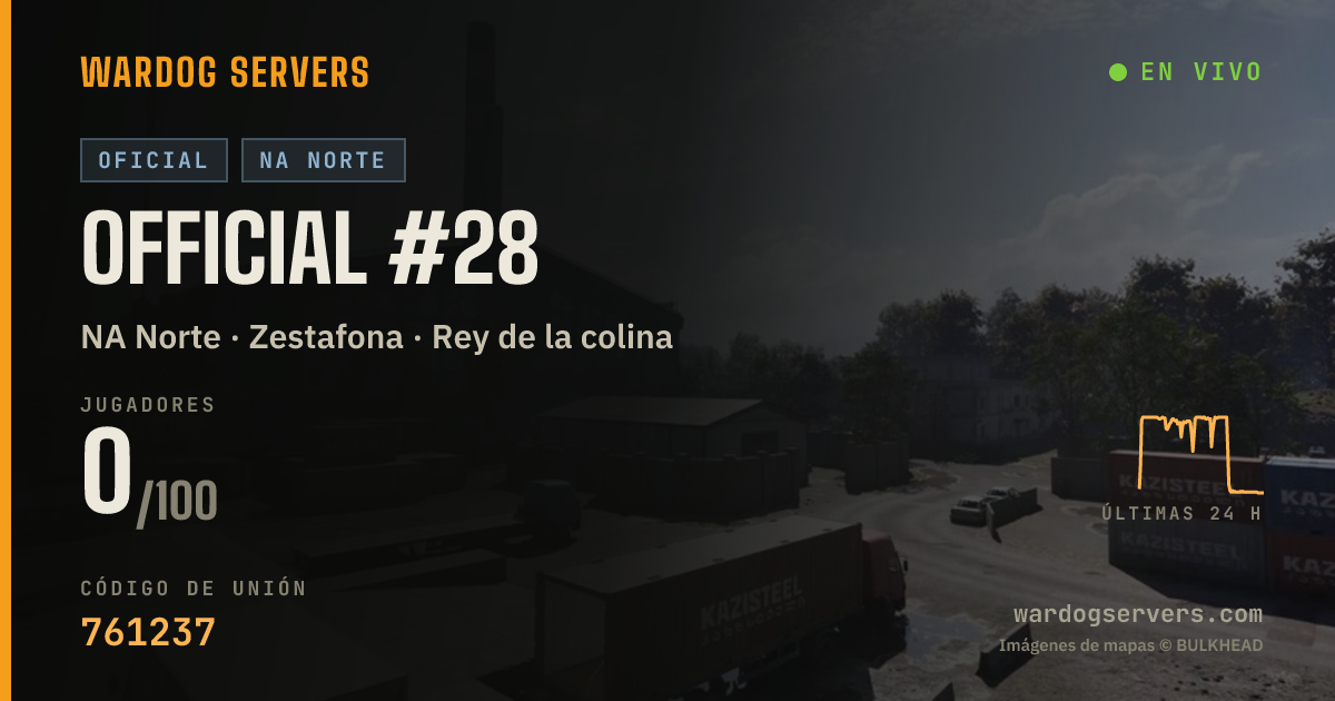 Banner de estado en vivo de Official #28