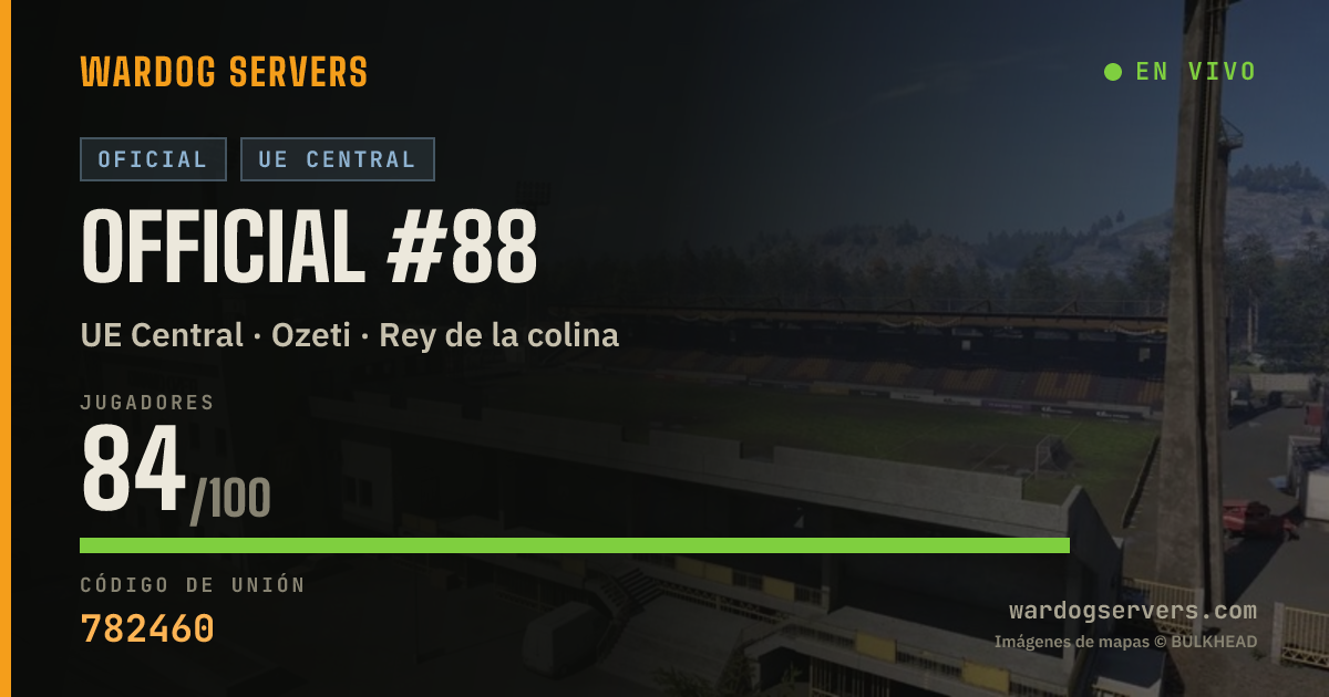 Banner de estado en vivo de Official #88
