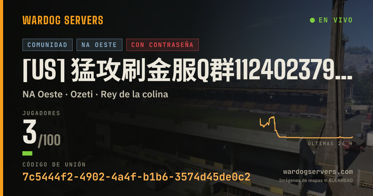 Banner de estado en vivo de [US] 猛攻刷金服q群1124023793公益免费进群拿密码