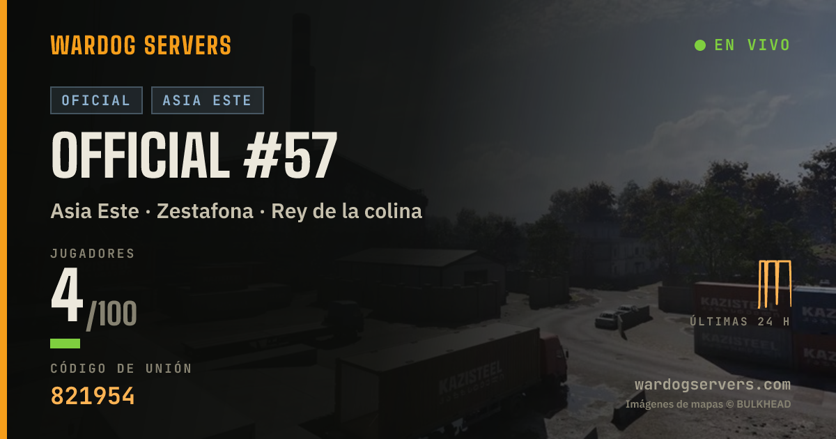 Banner de estado en vivo de Official #57