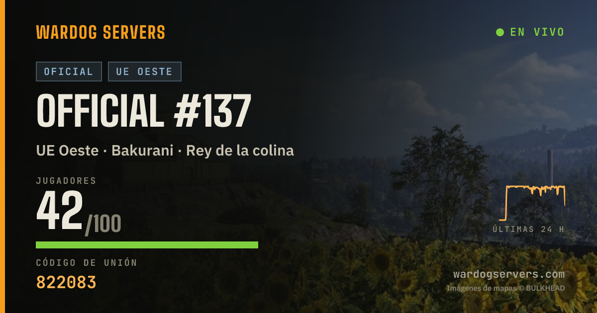 Banner de estado en vivo de Official #137