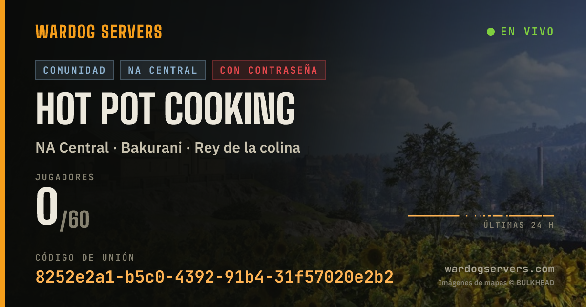 Banner de estado en vivo de Hot Pot Cooking