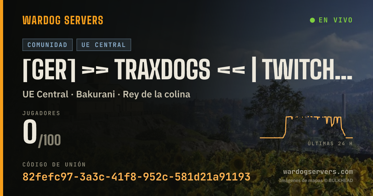 Banner de estado en vivo de [GER] >> TrAxDoGs << | twitch.tv/traxmax81