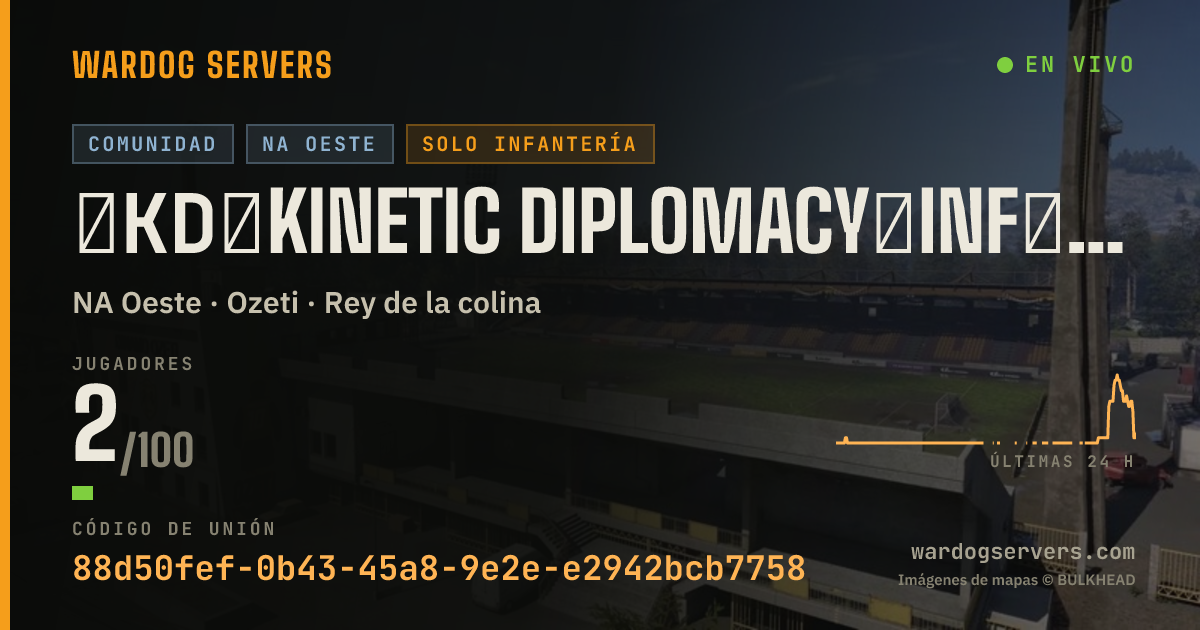 Banner de estado en vivo de ΞKDΞ Kinetic Diplomacy︱INF︱Vet/1st Responder PRIO Q