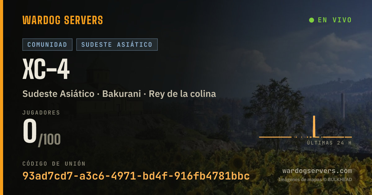 Banner de estado en vivo de XC-4