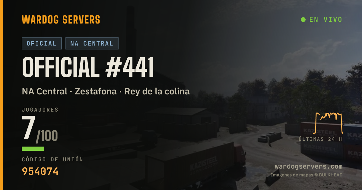 Banner de estado en vivo de Official #441