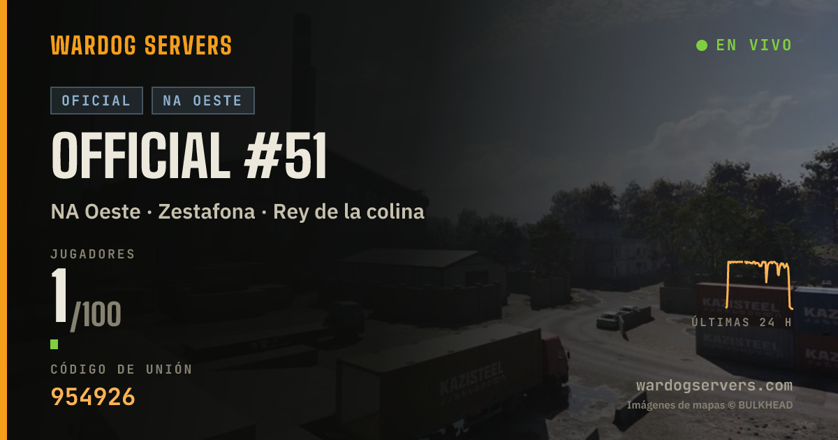Banner de estado en vivo de Official #51