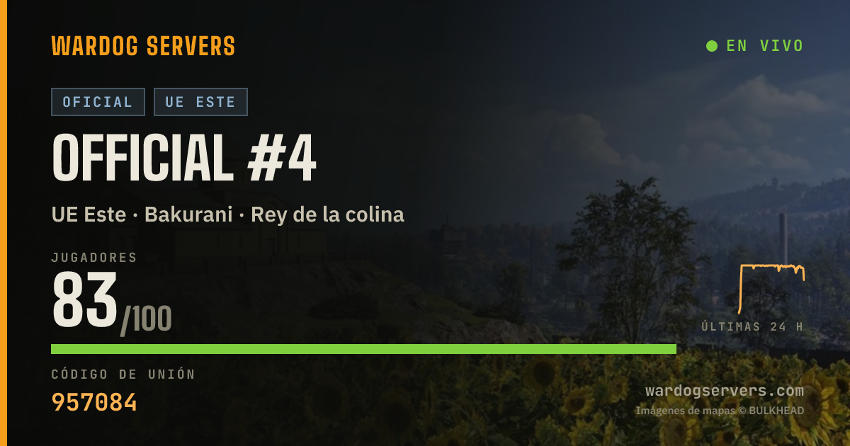 Banner de estado en vivo de Official #4