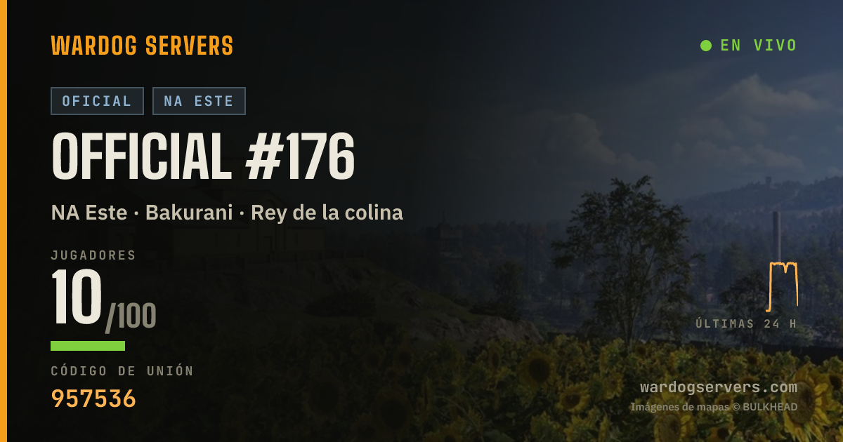 Banner de estado en vivo de Official #176