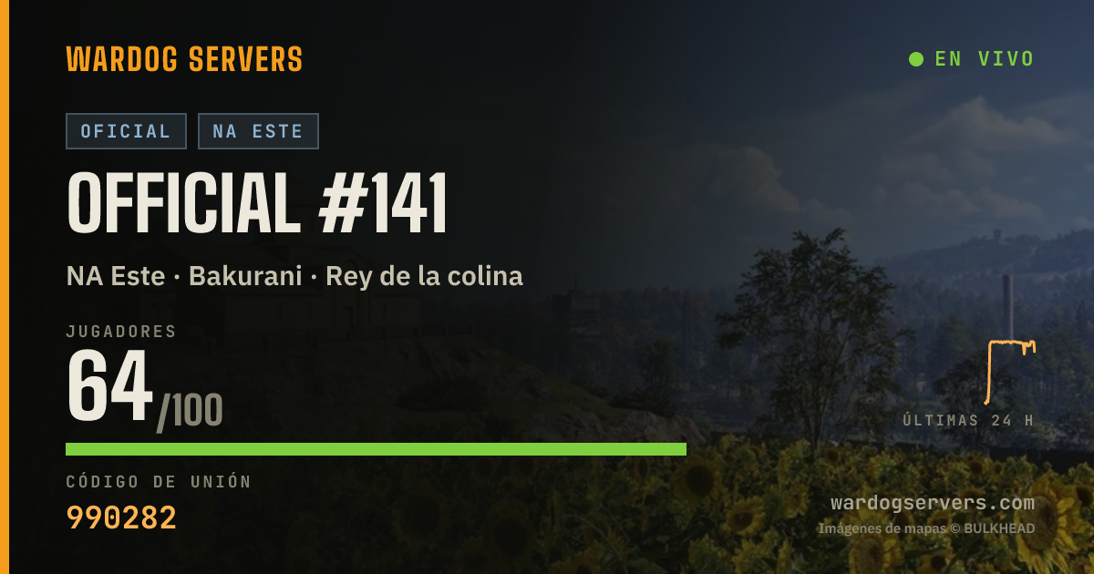 Banner de estado en vivo de Official #141