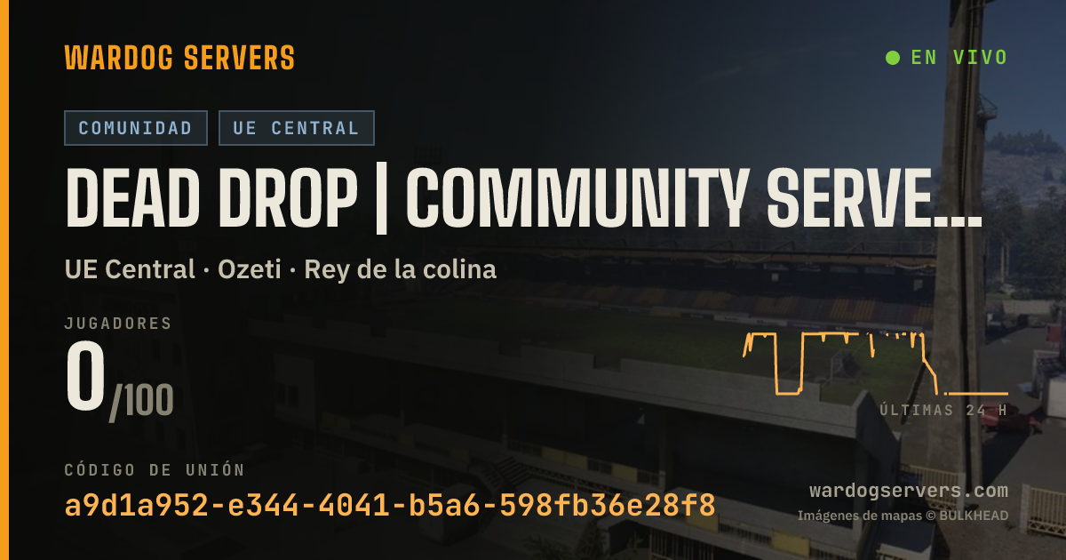 Banner de estado en vivo de Dead Drop | Community Server [GER/EU]