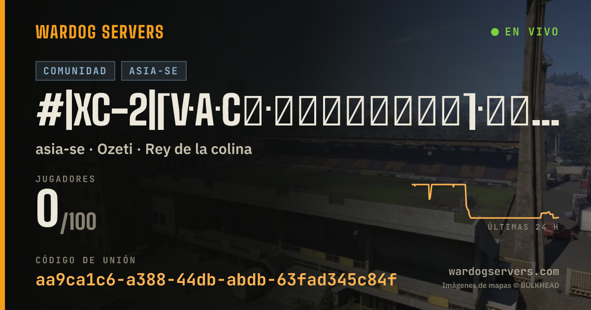 Banner de estado en vivo de #|XC-2|[V·A·C墙·禁小号游戏库私密]·自动反作弊·萌新友好KD限制10·纯步战与打灰·禁狙机枪攻击载具断补给·禁跳边