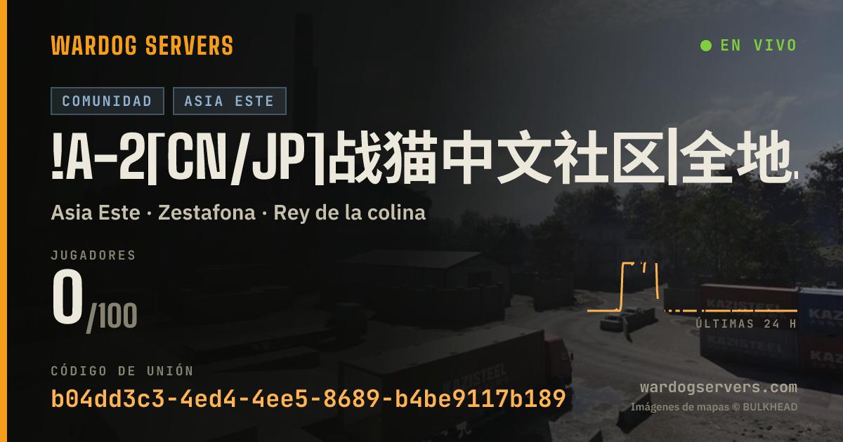 Banner de estado en vivo de !A-2[CN/JP]战猫中文社区|全地图普通模式|QQ群953273555