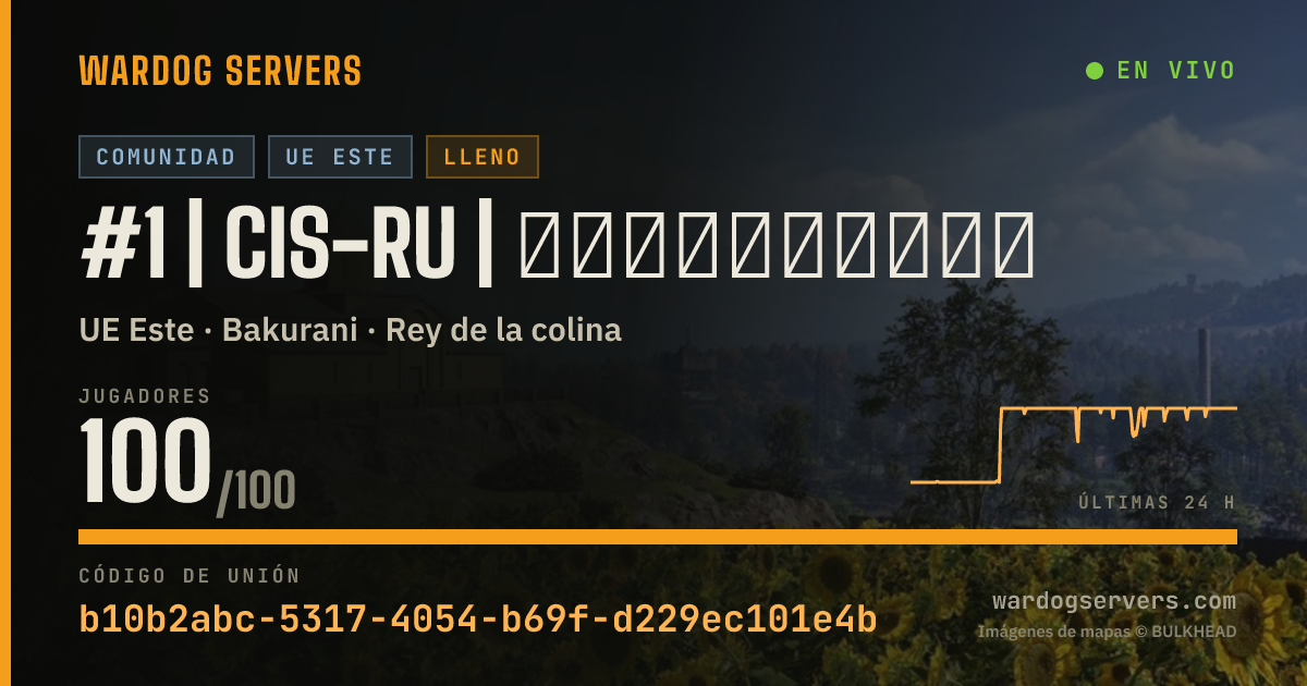 Banner de estado en vivo de #1 | CIS-RU | Сообщество