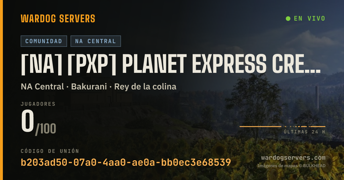 Banner de estado en vivo de [NA] [PXP] PLANET EXPRESS CREW - DEATH BY SNU SNU
