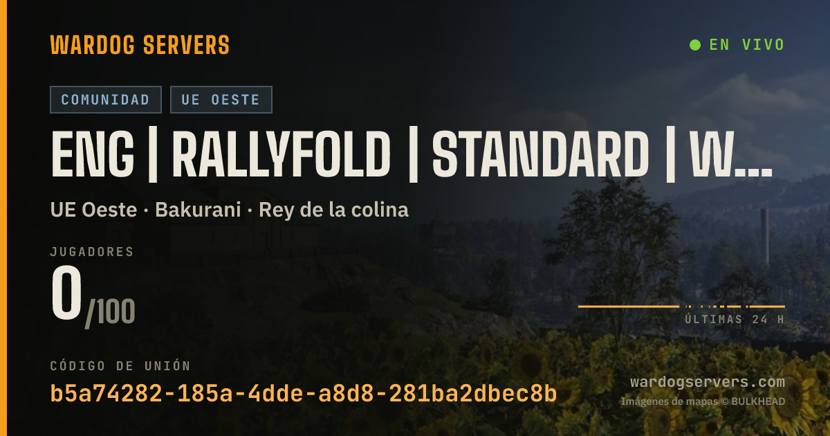 Banner de estado en vivo de ENG | RALLYFOLD | STANDARD | www.rallyfold.win