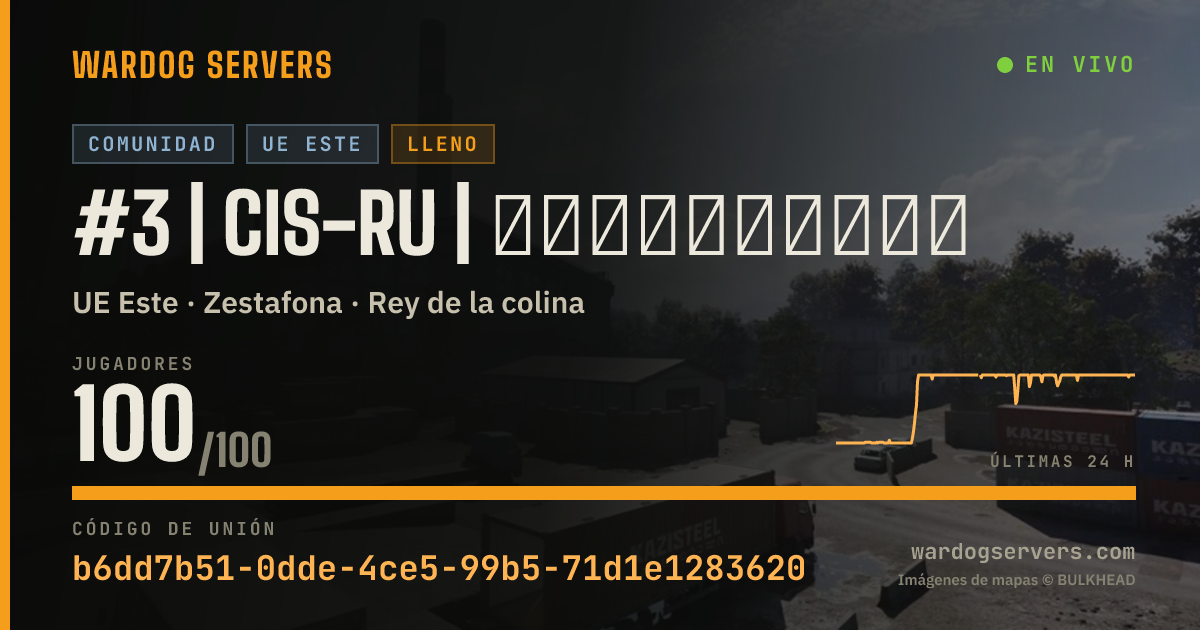 Banner de estado en vivo de #3 | CIS-RU | Сообщество