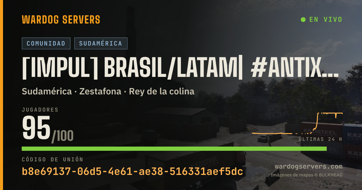 Banner de estado en vivo de >> [IMPUL] BRASIL | #ANTIXITER ON | RECRUTANDO impul.dev <<