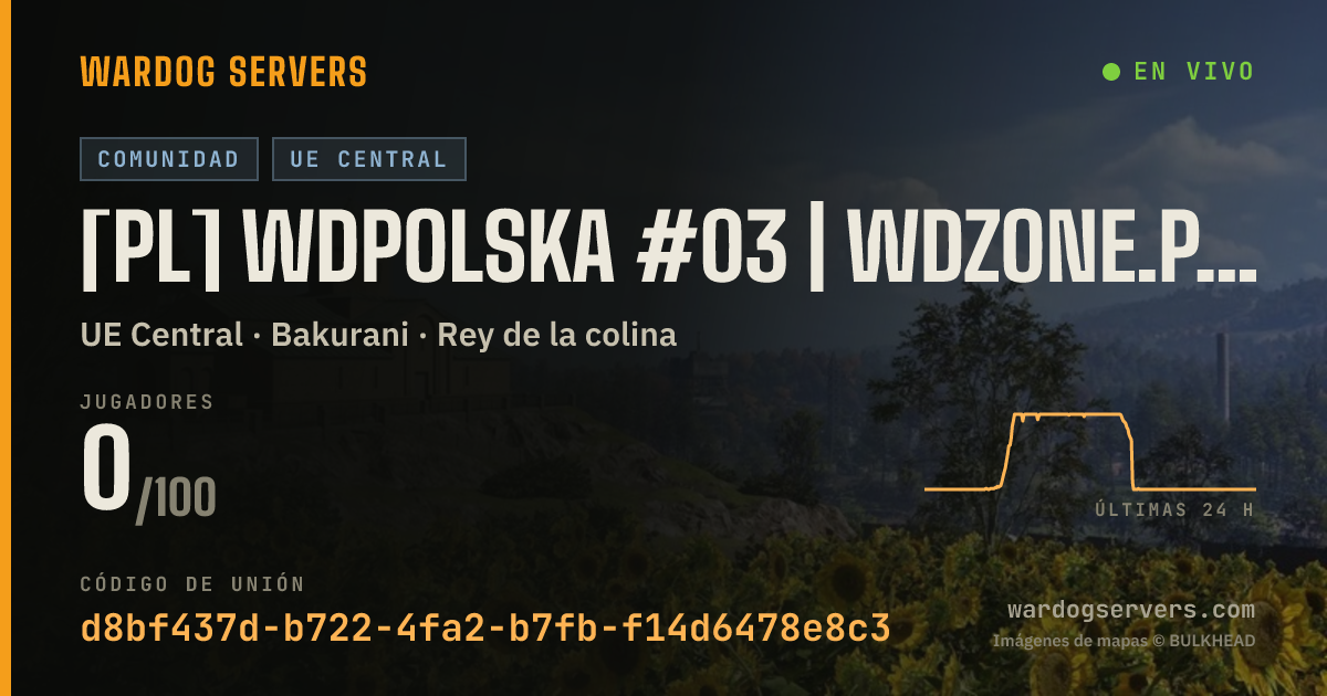 Banner de estado en vivo de [PL] WDPolska #03 | WDZONE.PL | RANKING/EKIPY/WDR