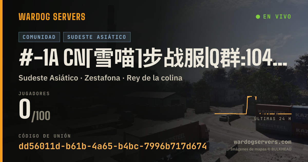 Banner de estado en vivo de #-1A CN[雪喵]步战服|Q群:1040615795|动态天气|禁武装载具禁狙禁断补给|Vac墙 社区联Ban