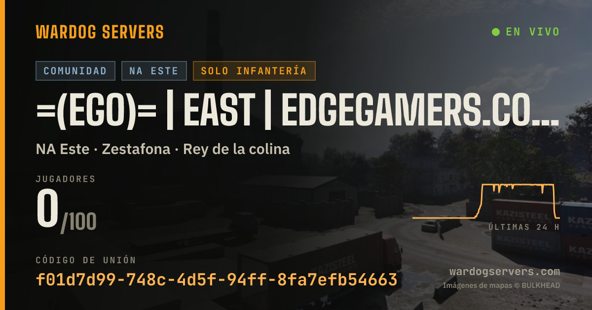 Banner de estado en vivo de =(eGO)= | EAST | EdgeGamers.com