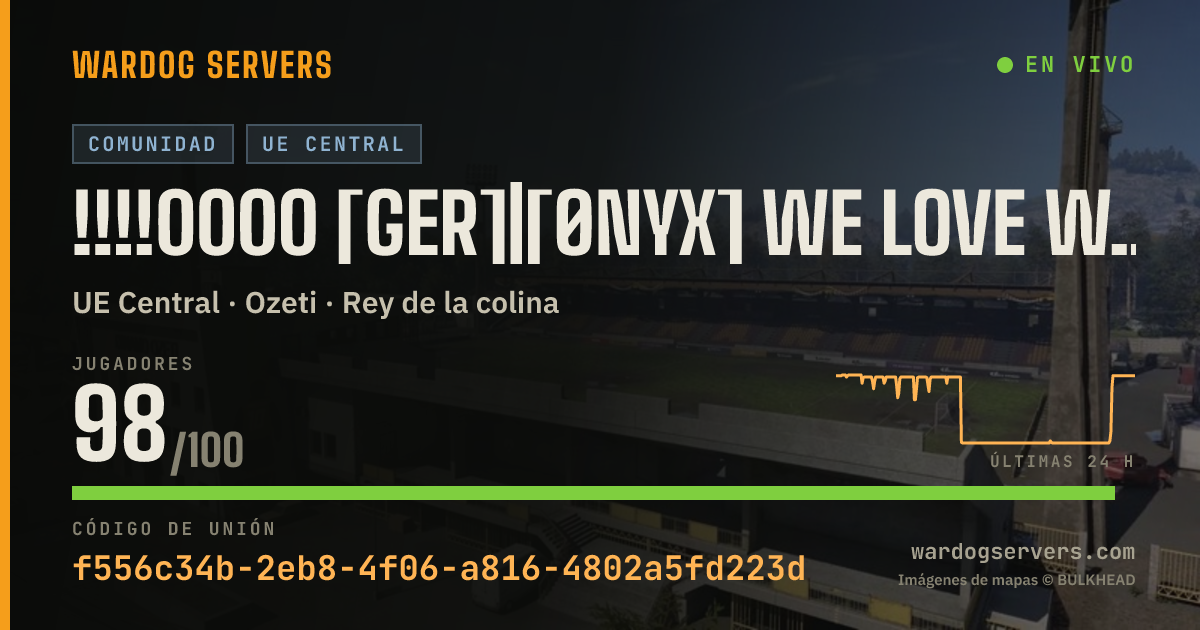 Banner de estado en vivo de !!!!0000 [GER]|[Ønyx] WE LOVE WARDOGS