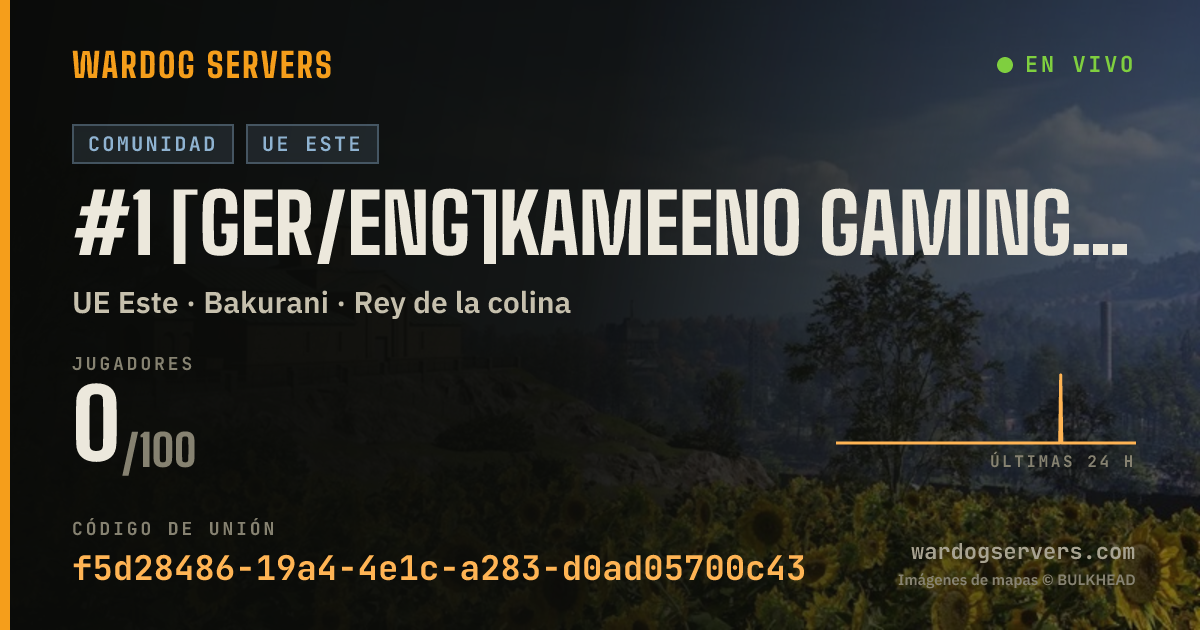 Banner de estado en vivo de #1 [GER/ENG]Kameeno Gaming | Community Server