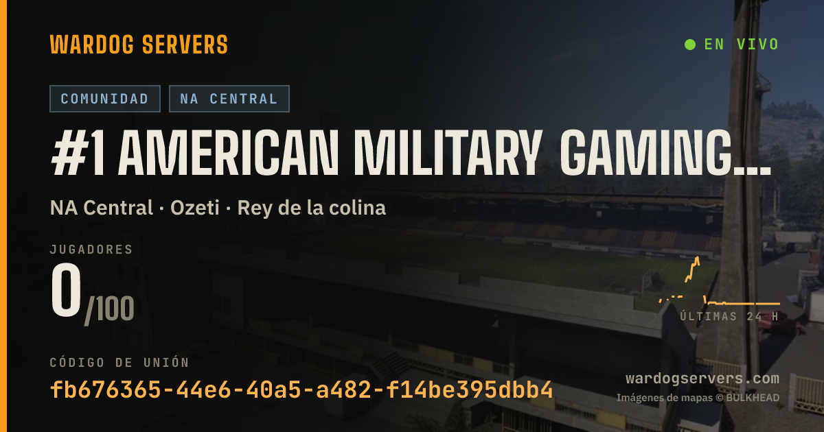 Banner de estado en vivo de #1 American Military Gaming Org RegimentGG1| discord.gg/regiment