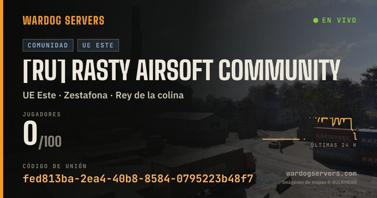 Banner de estado en vivo de [RU] Rasty Airsoft Community