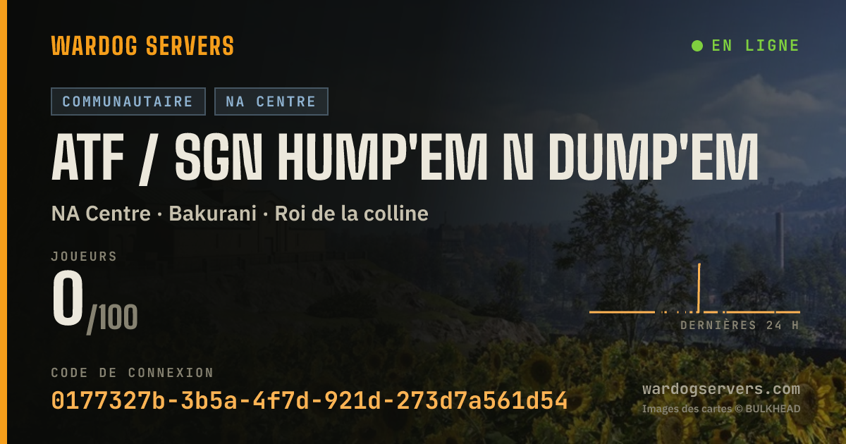 Bannière d’état en direct de ATF / SGN Hump'em N Dump'em