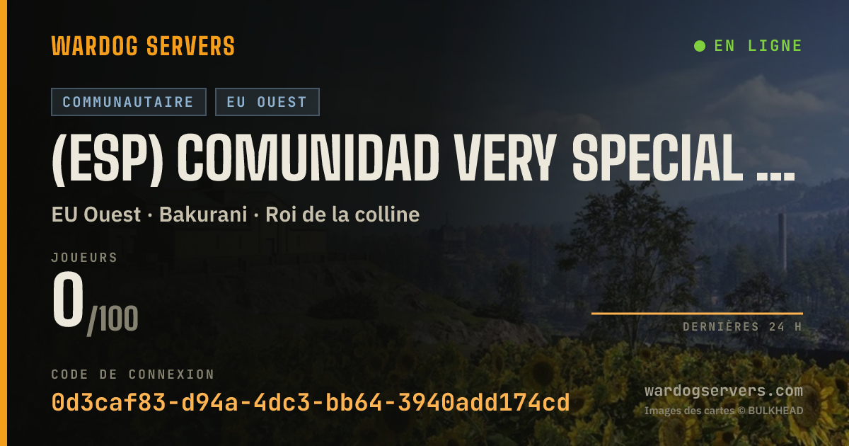 Bannière d’état en direct de (ESP) Comunidad VERY SPECIAL FORCES | VSF | discord.gg/kxtY7