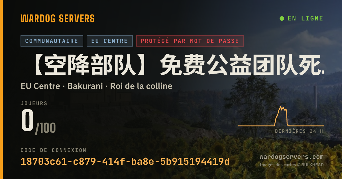 Bannière d’état en direct de 【空降部队】免费公益团队死斗服-密码进QQ群600608515