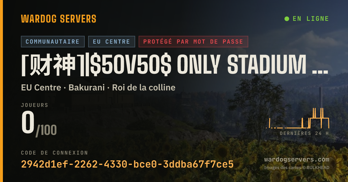 Bannière d’état en direct de [财神]|$50v50$ Only stadium shoot|password:112233
